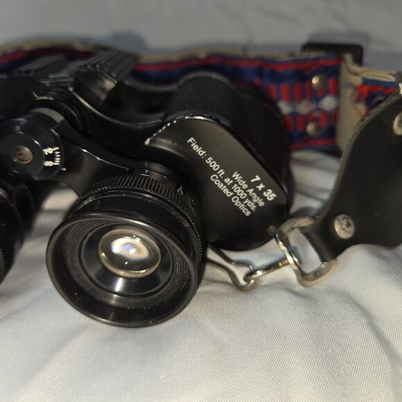 Jason Binoculars Mercury 7 x 35 Model 1116F Wide Angle Fast Focus Coated No Case - Picture 11 of 16